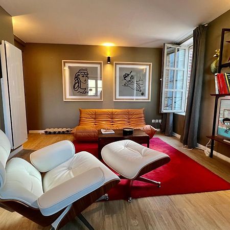 La Petite Adresse Du 10Honfleur Lägenhet Exteriör bild