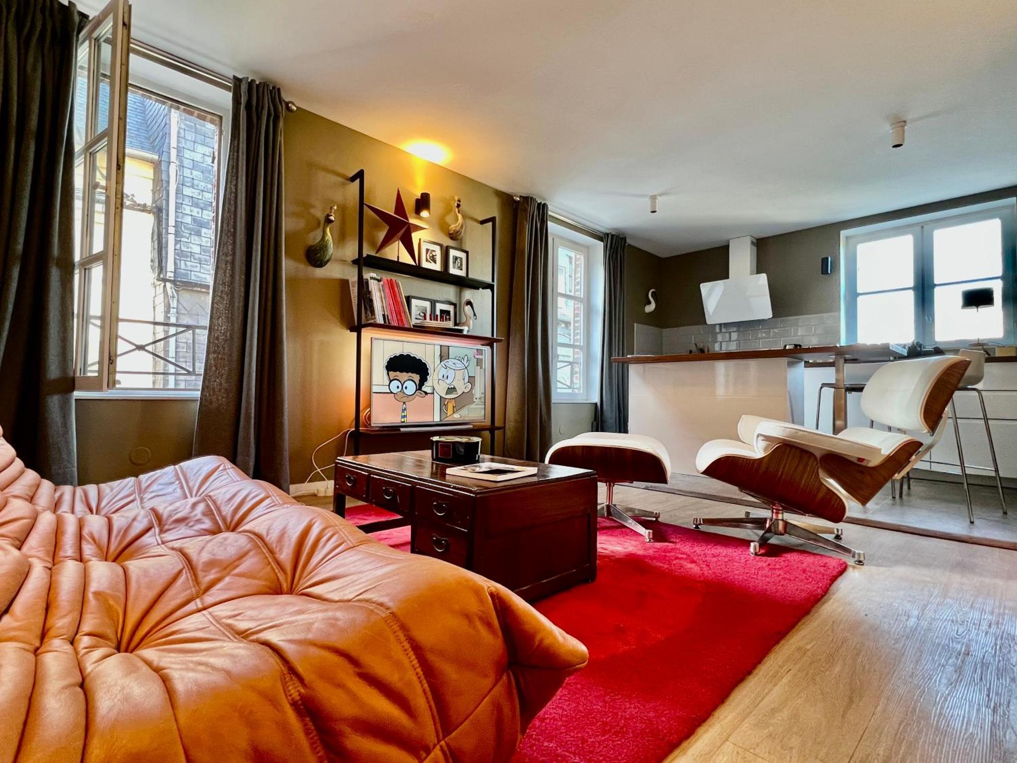 La Petite Adresse Du 10Honfleur Lägenhet Exteriör bild