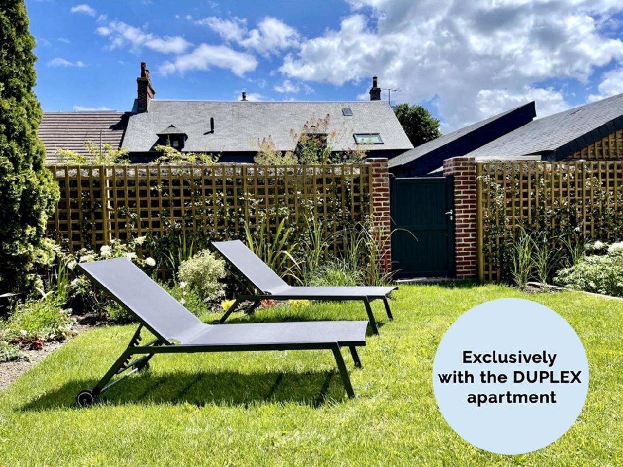 La Petite Adresse Du 10Honfleur Lägenhet Exteriör bild